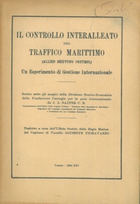 Il controllo interalleato del traffico marittimo (Allied shipping control)