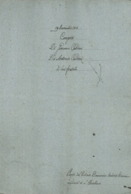 Compera di un pezzo di terra sita nel comune di …