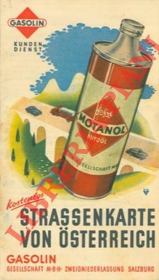 Strassenkarte von Osterreich.