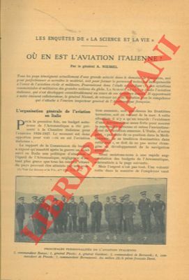 Ou en est l'aviation italienne?