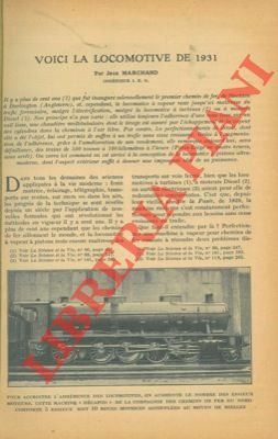 Voici la locomotive de 1931.