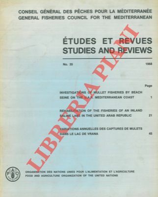 Investigations of mullet fisheries by beach seine on the U.A.R. …