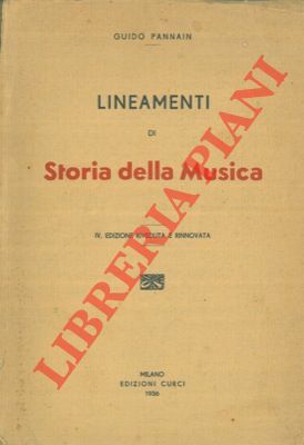 Lineamenti di storia della musica.