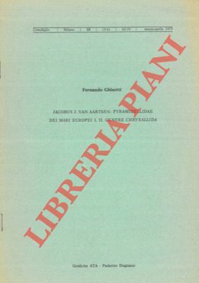 Jacobus J. van Aartsen: Pyramidellidae dei mari europei I. Il …