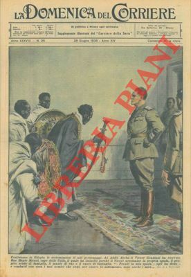 La sottomissione al viceré Graziani del Ras Hapte Micael, capo …