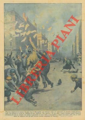 In una via di Marsiglia, un delinquente ha buttato a …