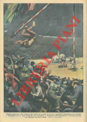 Per l'improvvisa rottura di un palo, in un circo equestre …