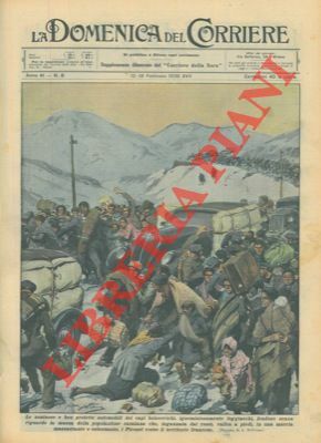 Le sontuose e ben protette automobili dei capi bolscevichi fendono …