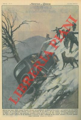 Automobilisti precipitati da una ripida scarpata sulla Varallo - Novara …