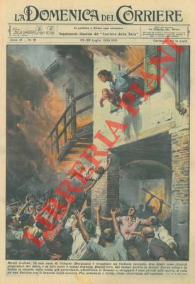 Madre salva i suoi due figli da un incendio.