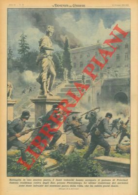 I fanti hanno occupato il palazzo di Peterhor, famosa residenza …