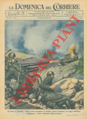 Le truppe dell'Asse respingono il nemico in Tunisia.