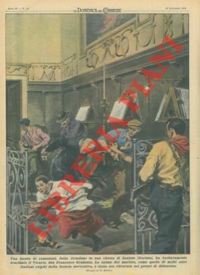 A Gorizia banda di comunisti trucida il Vicario, don Francesco …