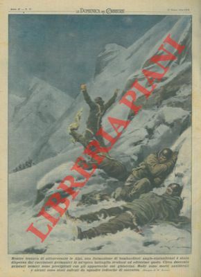 Sulle Alpi una formazione di bombardieri anglo - statunitensi dispersa …