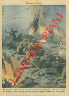 A fianco dei camerati germanici, reparti italiani respingono un attacco …