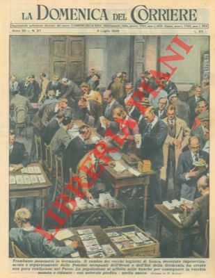 La popolazione tedesca si affolla nelle banche per consegnare la …