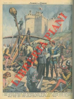 Alcune scene di un film con Tyron Power stanno per …