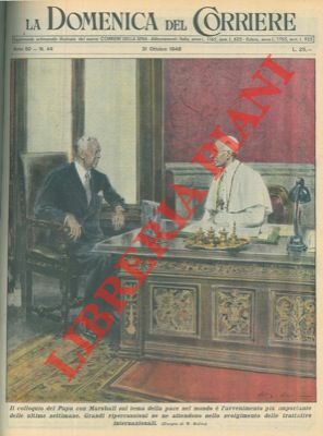 Il colloquio del Papa con Marshall sul tema della pace …