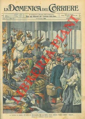 Asta di selvaggina per la festa della Befana a Parigi.