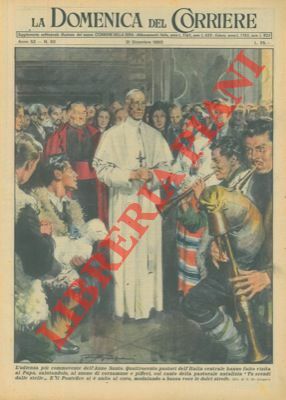 Quattrocento pastori dell'Italia centrale fanno visita al Papa, salutandolo col …