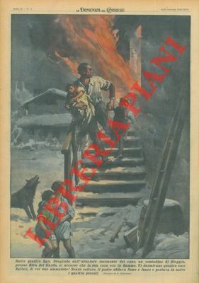 Svegliato dall'abbaiare del cane un contadino di Bleggio, presso Riva …