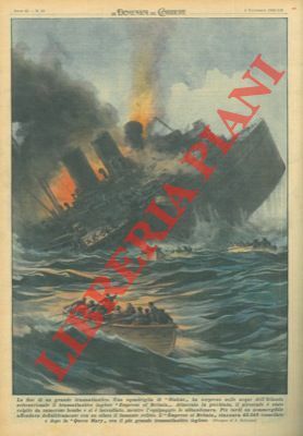 Il transatlantico inglese "Empress of Britain" viene attaccato da una …