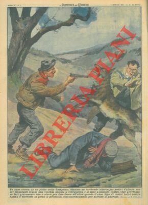 Cane si sacrifica, ricevendo in pieno un proiettile, per salvare …