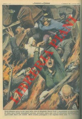 Apparecchio di linea precipita sopra una casa di abitazione, incendiandosi …