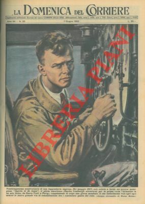 Venticinquesimo anniversario dell'impresa del pilota Lindbergh che attraversò Atlantico da …