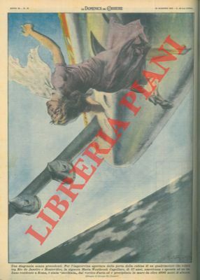 Per l'improvvisa apertura della porta della cabina di un quadrimotore, …