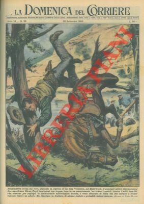 Attore sbalzato di sella dal suo cavallo e scaraventato contro …