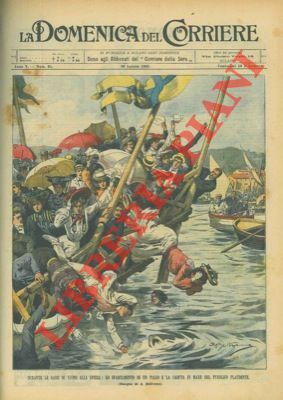 Durante le gare di nuoto si sfascia un palco e …