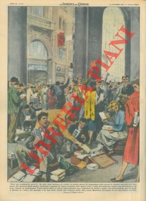 Mercato dei libri usati in ogni città italiana.