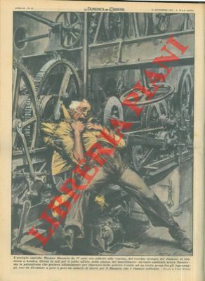Addetto alla carica dell'orologio del Palazzo di Giustizia, rimane soffocato …