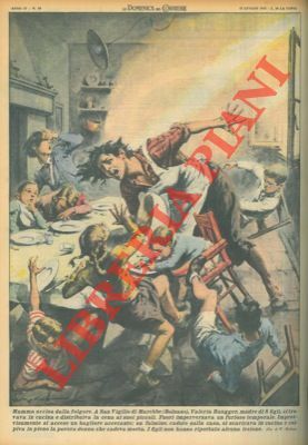 Madre di otto figli uccisa da un fulmine mentre distribuiva …