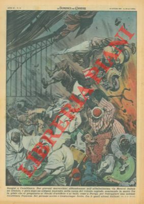 Due giovani marocchini abbandonano un triciclo, e poco dopo un …