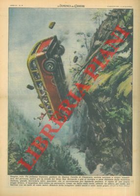 Tragedia al Gran S.Bernardo: pullman precipita in burrone.