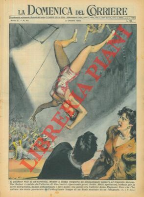 Un'acrobata é caduta dall'altezza di dieci metri mentre eseguiva un …