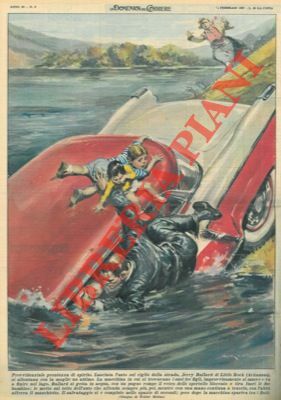 Macchina sulla quale si trovano tre bambini va a finire …