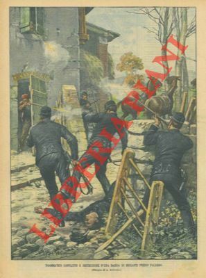 Conflitto e distruzione d'una banda di briganti presso Palermo.