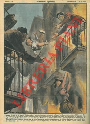 Incendio scoppiato a Napoli nell'appartamento di Giuseppe Ricciardi. L'uomo riesce …