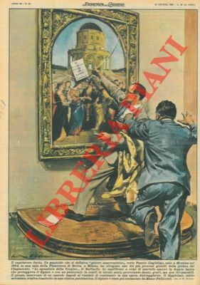 Pazzoide sfregia "Lo sposalizio della Vergine" di Raffaello.