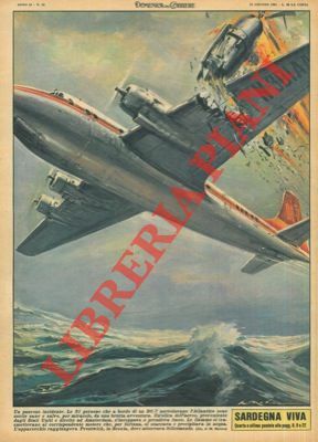 Elica di un aereo in volo s'inceppava e prendeva fuoco. …