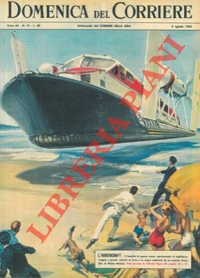 L'hovercraft, sperimentato in Inghilterra, viaggia a grande velocità su terra …
