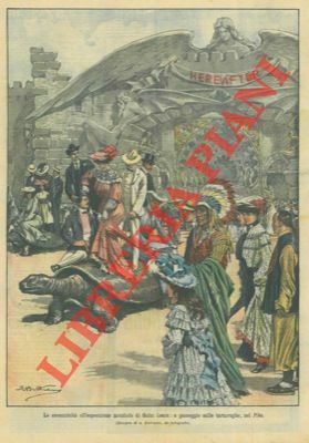 Esposizione mondiale di Saint Louis: a passeggio trasportati da giganti …