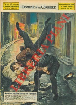 Sacerdote judoista atterra due rapinatori.