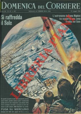L'astronomo italiano Righini ha scoperto una zona fredda nel Sole.