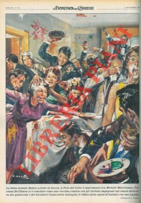 A Palo del Colle il pranzo di un matrimonio finisce …