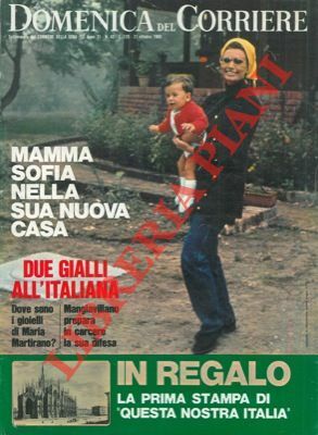 Mamma Sofia (Loren) nella sua nuova casa (foto).