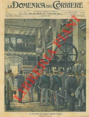 La visita del Re agli stabilimenti industriali di Milano.